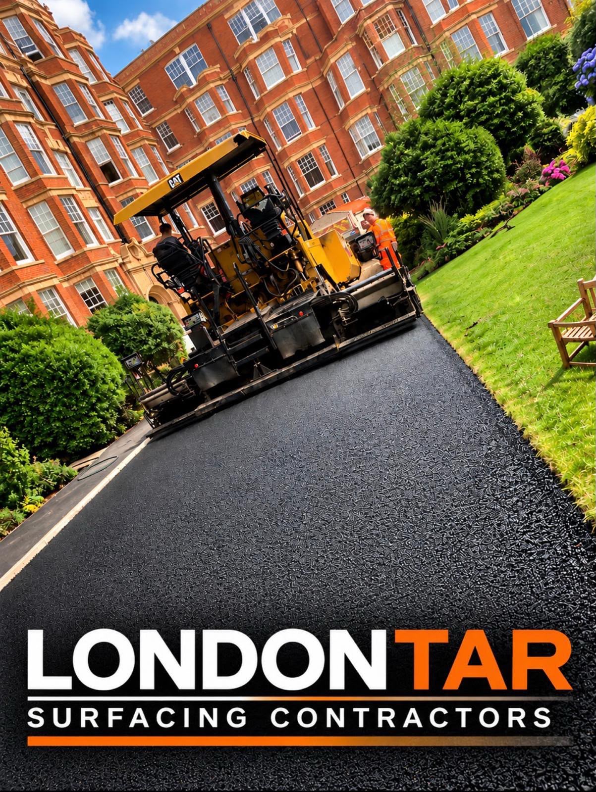Finished surfacing work by London Tar across Surrey & London